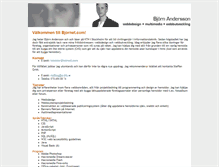 Tablet Screenshot of bjornet.com